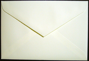 封筒白